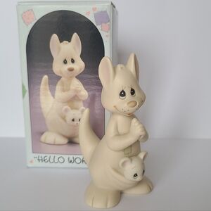 Precious Moments Hello World Kangaroo Baby Nursery Collectible Figurine